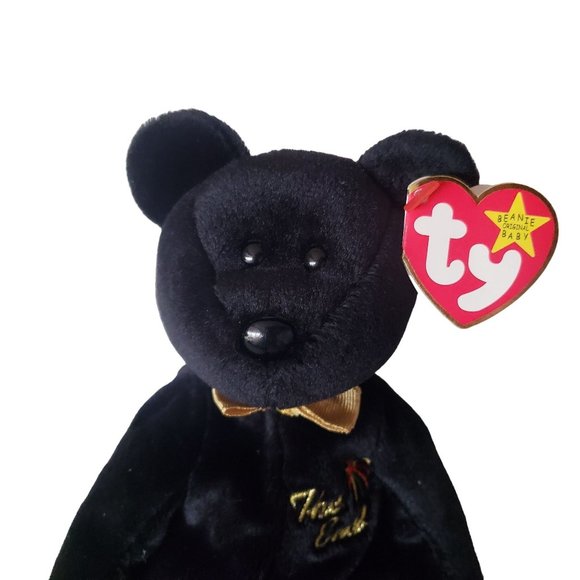 Ty Beanie Baby The End 1999 Y2k Millennium Teddy Bear errors - Picture 3 of 14